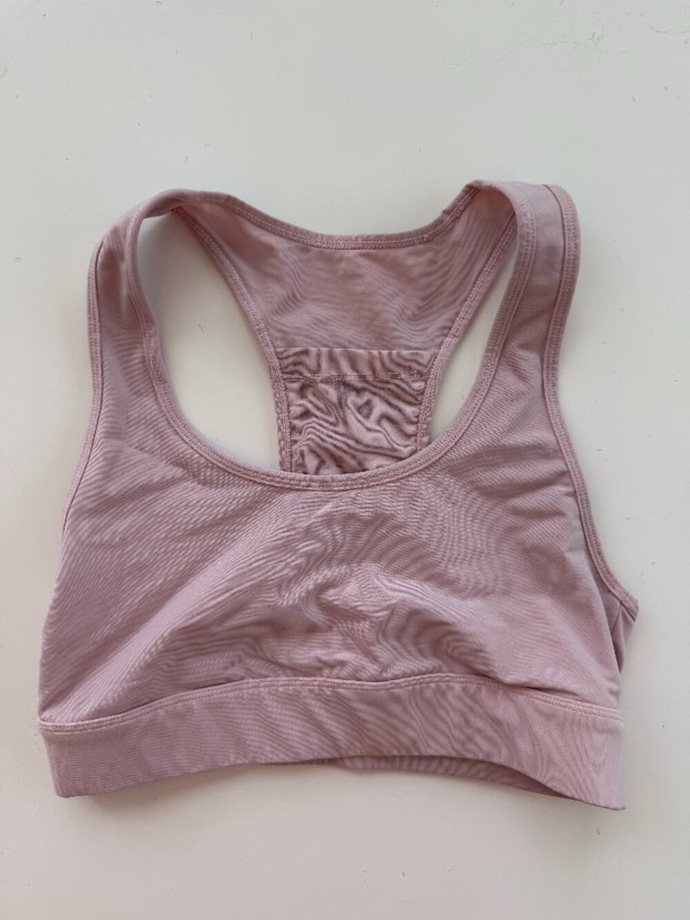 Fabletics On the Go Pocket Sports Bra - Size Medium - Pink